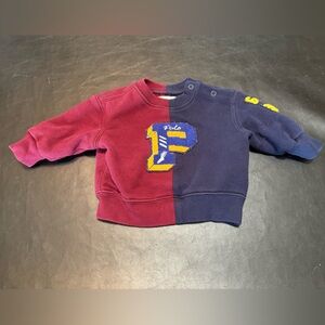 Polo Ralph Lauren Cotton-Blend-Fleece Sweatshirt sz Infant 3 months